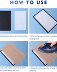 16.5 Inch X 30.6 Yard Medium Weight Fusible Interfacing for Sewing, Iron-On Non-Woven Interfacing Fabric, Polyester Single-Sided Interfacing for Sewing Supplies