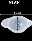 20PCS Silicone Mold Cup Dispenser, Small Silicone Cups,Resin Mold Mini Measuring Cup, Color Modulation Tools for DIY Epoxy Resin Craft