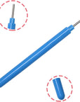 4 Pcs Paper Quilling Tools Slotted Kit Rolling Curling Quilling Needle Pen Rose Blue for Art Craft DIY Paper Cardmaking Project (4 Pcs)