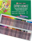 Cray-Pas Expressionist Oil Pastel Set - Soft Oil Pastels for Artists - 50 Sticks
