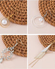 96Pcs Earring Hoop Jewelry Making, Hypoallergenic Teardrop Square round Silver Gold Earrings Beading Hoop Bulk for DIY Crafts Accessories Supplies