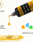 Yellow Epoxy Resin Color Dye Colorant Liquid Epoxy Resin Pigment,60Ml,Translucent