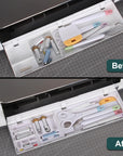 Tool Organizer for Cricut Maker 3 & Maker, Maker Blade Storage Accessories and Supplies for Cutting, Cutting Machine Organization and Storage Tools, Knife and Blades Bundle Organizer (Tool Mod)
