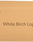 6 Pack Large Birch Logs for Fireplace Unfinished Wood Crafts DIY Home Decorative Burning(Logs:2.4"-3.1" Dia. X 16" Long)