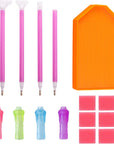 5D Diamond Painting Accessories Diamond Painting Tools Drill Pen Grip and Diamond Painting Trays