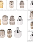 Professional 7Pcs Airbrush Adaptor Kit Fitting Connector Set for Air Compressor & Airbrush Hose