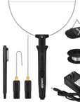 Hot Wire Foam Cutter Kit, 18W Styrofoam Knife Cutter Electric Hot Wire Foam Cutting Tool, Heated Foam Carving Knife Kit with Cleaning Pen