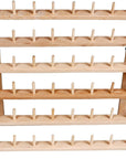 , 1 Pc Wooden Thread Rack, Smooth Wood