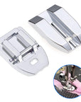 3 Pieces Concealed Invisible Zipper Presser Foot for Sewing Zippers for All Low Shank Snap-On Singer, Brother, Babylock, Euro-Pro, Janome, White, Juki, Simplicity, Elna Sewing Machines