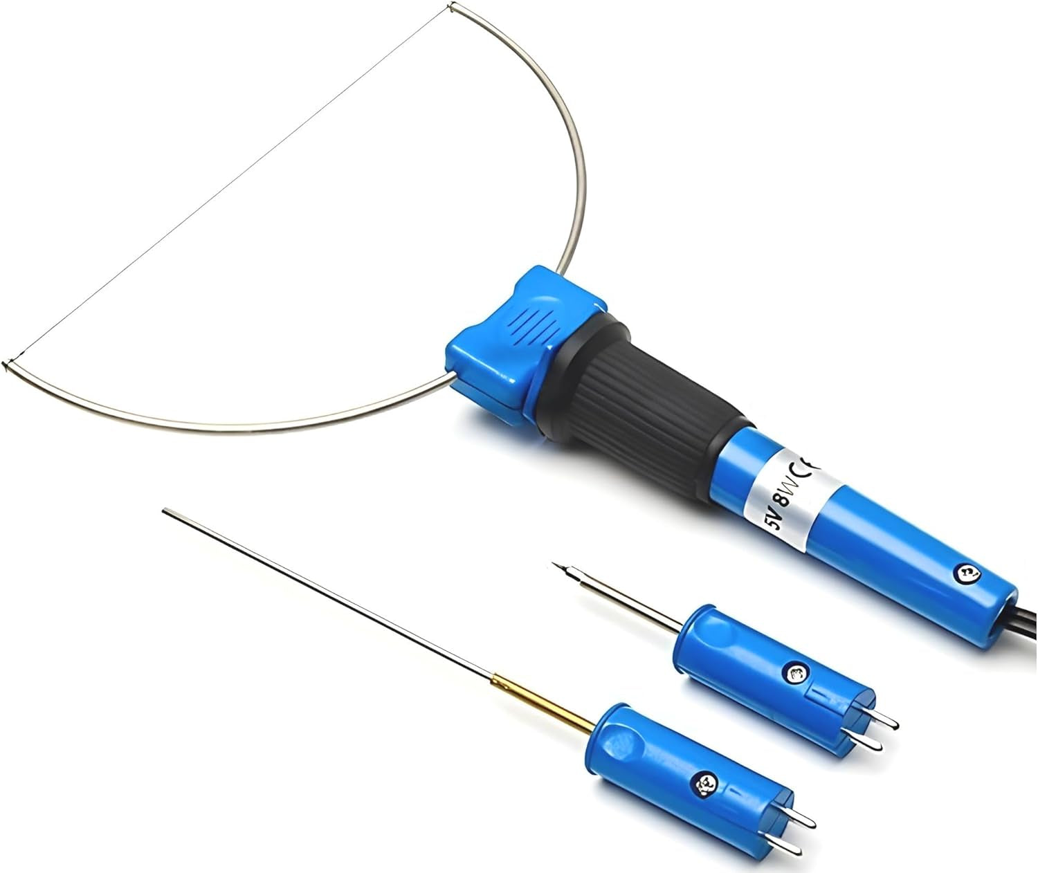 Perfect Mini Electric Hot Foam Cutter 3 in 1 Kit -  Hot Wire Styrofoam Cutting Knife, Heated Foam Carving Sculpting Tool, 100-240V Stainless Steel Wire Bowl Cutting Pen Engraver Tips