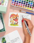Watercolor Postcards, 60 Sheets Blank Post Cards Water Color Paper, 4X6 Inches Watercolor Paper Cards for Drawing, Painting, Mailing, Thanksgiving, DIY, Invitations, Greeting, Stocking Stuffers