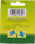 Pioneer PCR-1 Photo Corners Self Adhesive, Clear, 250-Pack,Multicolor