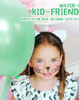 Face Paint Crayons for Kids, Face Body Painting Crayons Water Based 6 Colors Crayon Non-Toxic Makeup for Children Themed Parties Sleepovers Halloween Masquerades Carnivals