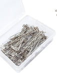 T Pins, 100 Pack 1.5 Inch T-Pins, T Pins for Blocking Knitting, Wig Pins, T Pins for Wigs, Wig Pins for Foam Head, T Pins for Sewing, Wig T Pins, Blocking Pins, T Pins for Office Wall 38Mm/1.5Inch