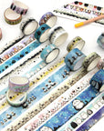 Cute Washi Tape Set - 24 Rolls Kawaii Animals Decorative Washi Tape for Scrapbooking Supplies, Bullet Journal Supplies, Junk Journal, Kids Art Craft Tape