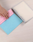 Adjustable 6 Hole Punch: Metal Six Hole Puncher for Planners and 6-Ring Binders with 6 Sheet Capacity for A4 / A5 / A6 / Personal/Pocket Size (Pink)