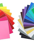 631 Matte Vinyl - 24 Pack of Top Colors - 12" X 12" Sheets