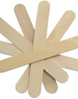 100 Piece Jumbo Craft Sticks, Premium Wood for Building, Mixing, and Creating Craft Projects