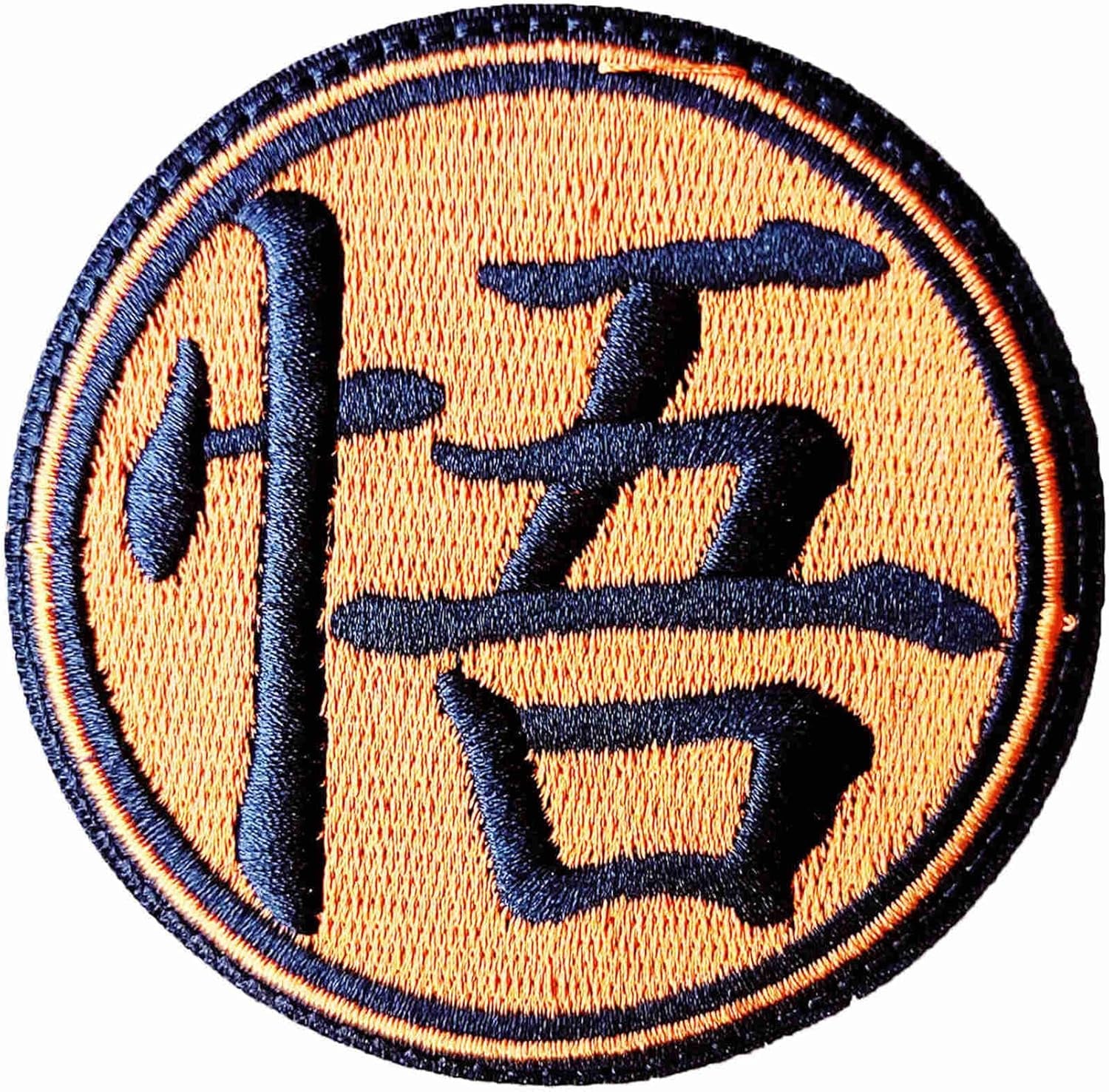 Military Morale Tactical Anime Patch, Embroidered Applique Attachment Fastener Hook and Loop on Tactical Cap Jackets