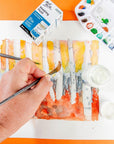 Masking Fluid Premium 120Ml (4.06 US Fl.Oz), Masking Fluid for Watercolor Painting, Keeps Areas Free of Color and Edges Crisp, Resists Watercolor, Ink and Pouring Paint