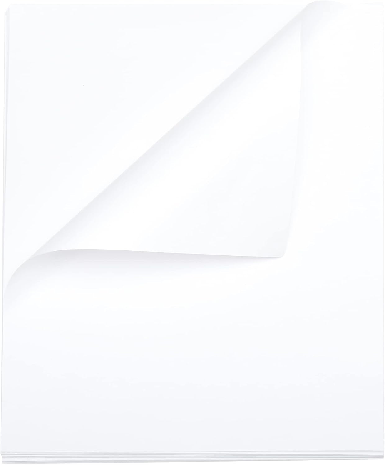 Paper Scissors Removable Sticker Paper 8.5"X11" 100 Count