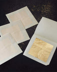 Edible Gold Leaf Sheets 30 Sheet Gold Leaf for Cake Chocolates Decorating, Bakery Pastry Cooking, Makeup Health & Spa,Gilding Crafting,Gilding Dessert Decoration, DIY Arts Project, 4.33 X 4.33Cm (30)