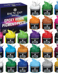 100 Pigment Pastes for Epoxy Resin Set - Pigment Paste - Opaque Resin Pigment - Epoxy Resin Dye Paste - Resin Paste Pigment - Resin Paste - Epoxy Resin Color Pigment Paste - Mica Powder Paste