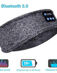 Bluetooth Headphones Soft Elastic Eye Mask