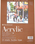 Acrylic Paper Pad 9"X12"-10 Sheets -430900