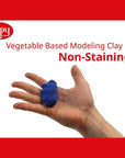 Plastilina Reusable and Non-Drying Modeling Clay Gift Set; Set of 48 Bars, 1.4 Ounce Each, 4 Each of 12 Colors, Perfect for Arts and Crafts Projects, Multicolor