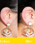 300 Pieces Earring Support Patches Earring Lifters and Earring Backs for Support Pads Earrings Waterproof Lifting Patches Ear Lobe Support Backs