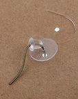 200 Pcs Clear Disc Pads to Stabilize Earrings, Plastic Discs for Earring Backs