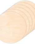 6 Pack 14 Inch Wood Rounds,14 Inch round Wood Circles for Crafts, Unfinished Wood Circles Wood Sign Blank, Wooden Discs for DIY Crafts, Door Hangers and Christmas Decoration