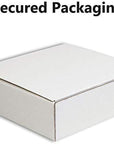 8X8 White Scrapbook Cardstock Paper 80Lb Cover Card Stock 100 Pack (Bright)