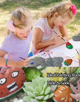 30 Rocks for Painting, 1.2-3.5 Inches Painting Rocks Bulk, Smooth River Rocks for Painting, Craft Rocks for Painting, Kindness Rocks, Outdoor Garden Rock Art, Kids Crafts Painting Rock