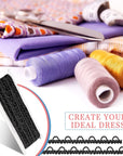 10 Yards Gimp Braid Trim with Elastic Button Loop Bridal Button Loops Dress Zipper Extender Upholstery Trim Sewing Trim Embellishment for Wedding Costume DIY Crafts Jewelry Home Decor (Black)
