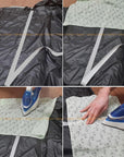 Seam Sealing Tape Waterproof Gore Textile Repair Iron on DIY Fix Fabric Outdoor Jacket Gear Clothing 11Yd