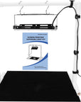 50W LED UV Screen Printing Light with Light Stand and Black Fabric, Cable Tie, Exposure Unit for Screen Printing and Cyanotypes
