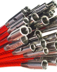 Chiagoog Twist Red Mini Interchangeable Cables, 37'', Needle, Mini, Multicolored, Plastic, Circular, Knitting-Needles