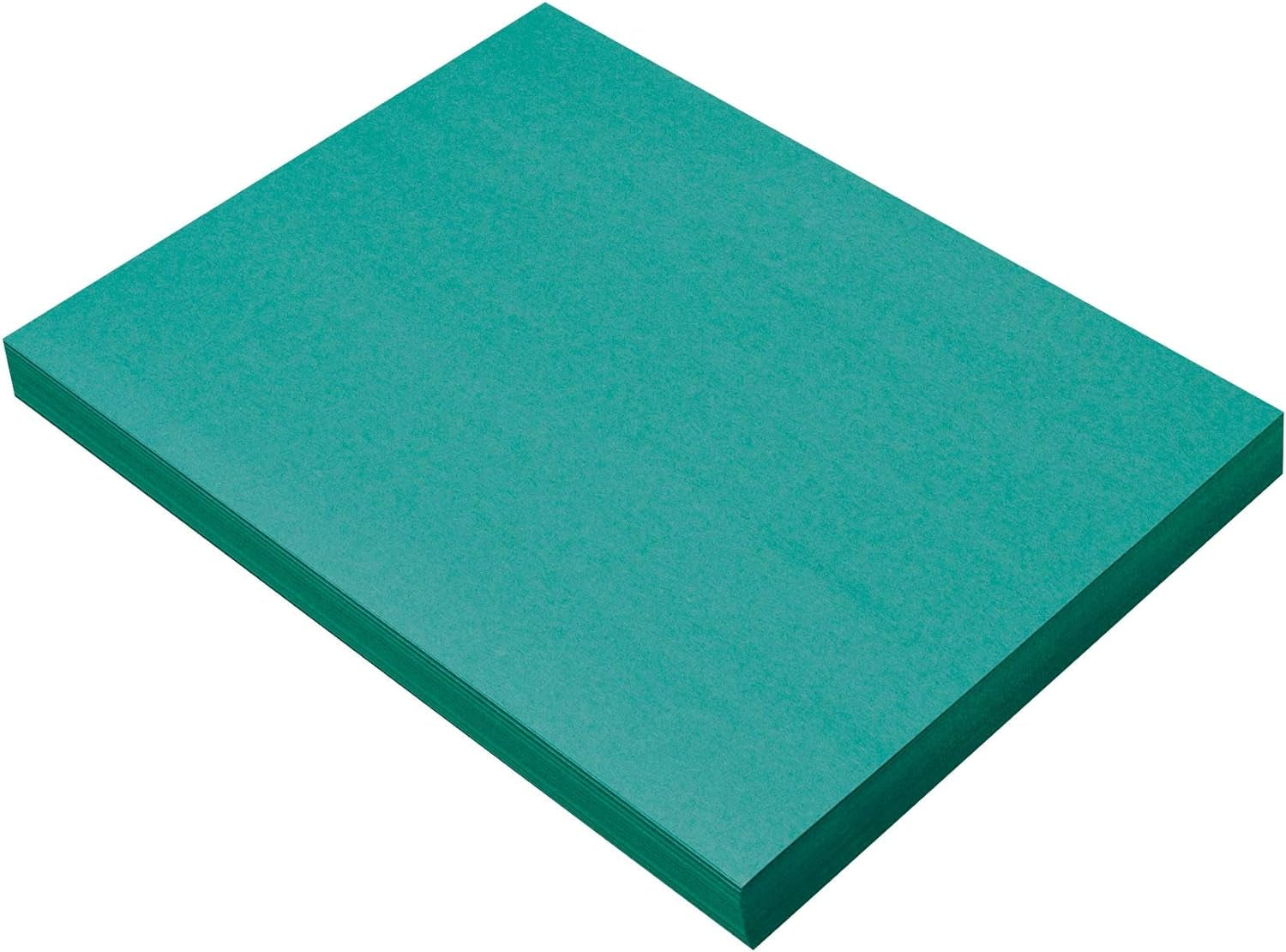 Prang (Formerly ) Construction Paper, Turquoise, 9" X 12", 100 Sheets