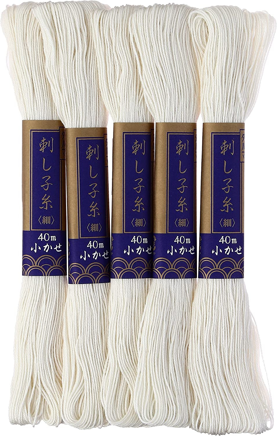Sashiko Thread 40M Col.2 5X1