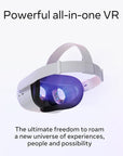 Quest 2 — Advanced All-In-One Virtual Reality Headset — 256 GB
