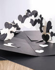 100 Sheets Black Cardstock, 12 X 12 Inch Craft Paper 230Gsm Construction Paper for Crafts Printer Invitations Card Making
