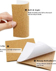 60Pcs Self Adhesive Cork Squares, 4 X 4 Inch Strong Cork Adhesive Sheets, Reusable Cork Board Cork Backing Sheets, Mini Wall Cork Tiles Mat for Coasters and DIY Crafts