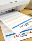 White Index Paper, Mediumweight, 300 Sheets, 199 Gsm, 94 Brightness, 8.5" X 11" - MORE SHEETS! (91635)