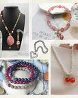 1400Pcs 30 Color Glass Beads for Jewelry Making, 8Mm round Crystal Glass Bracelets Making Kit Suitable for Beginner Bracelet Making