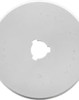 60Mm Rotary Cutter Replacement Blades, 5 Blades (RB60-5) - Tungsten Steel Circular Rotary Fabric Cutter Blade for Crafts, Sewing, Quilting, Fits Most 60Mm Rotary Cutters,Gray