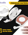 Magnetic Seam Guide, 3PCS Sewing Machine Guide Magnets for Singer Brother, Large Size