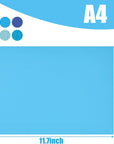 34 Sheets Blue Cardstock Paper, Glitter Cardstocks A4 Construction Paper Colored Cardstock Paper for Card Making Kids Art Crafts Scrapbooking