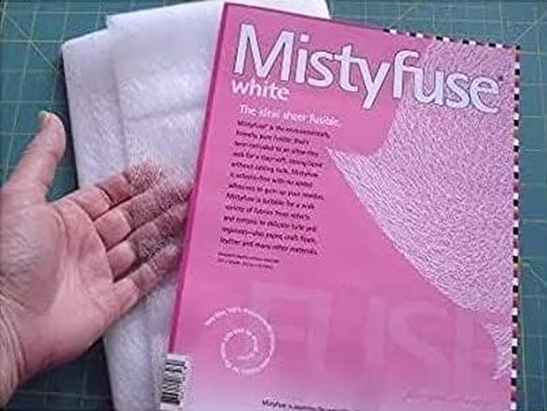 Misty Fuse 10 Yards White Sheer Fusible Webbing (1)